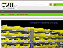 Tablet Screenshot of clearwaterhydraulics.com